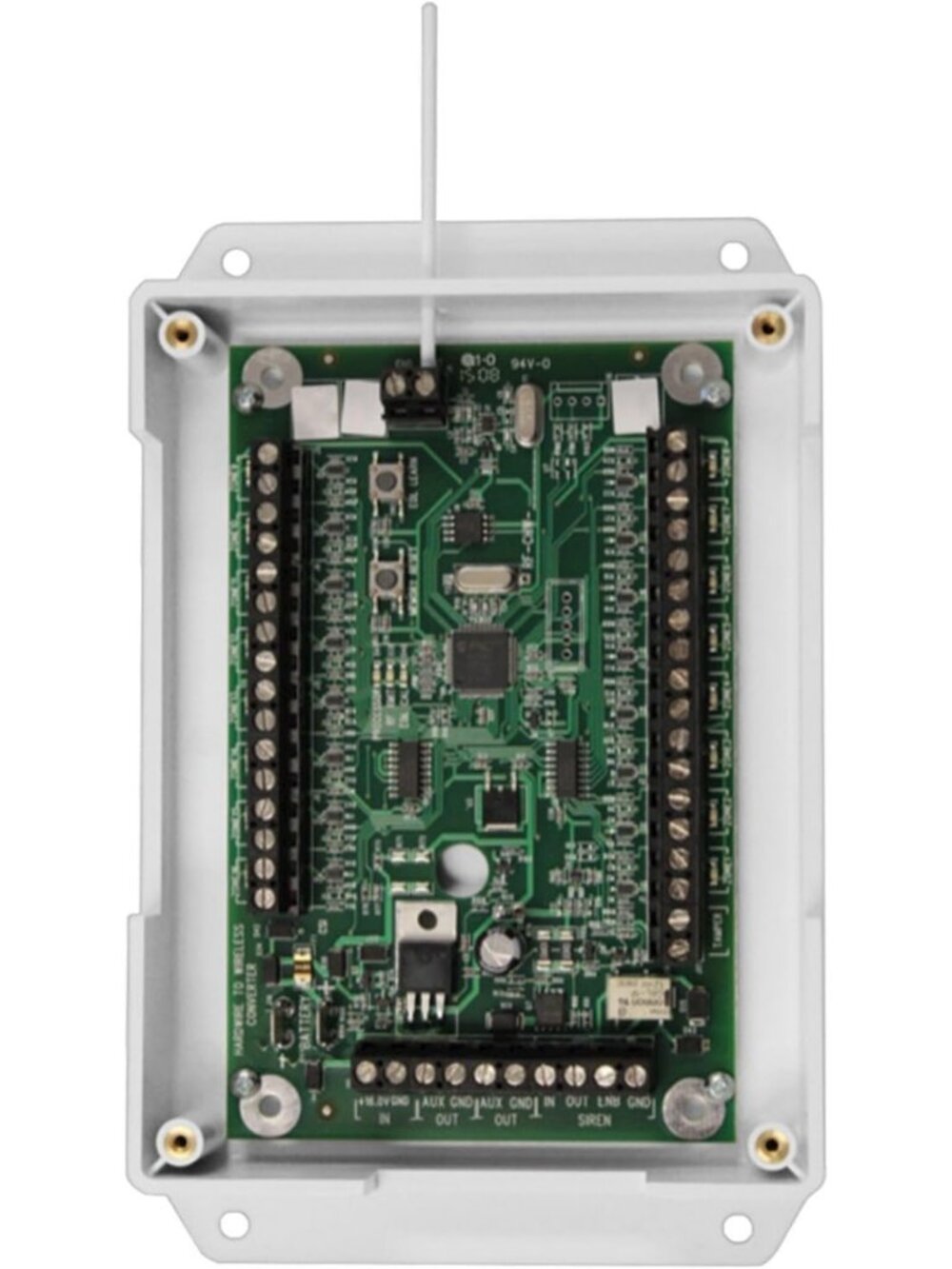 Wireless 16-F Hardwire Converter for Smart Home Security Systems - Easy Setup